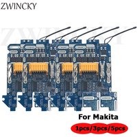 Replacement BMS Protection Board for Makita BL1830/BL1840/BL1850/BL1860 Battery Li-ion PCB with Full Communication Protection