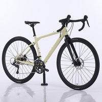458mm/505mm Gravel Road Bicycle 50/34T Dual Disc 16 Speed Aluminum Alloy Bend Handle Disc Brake Thru Axle 700C Road Bike