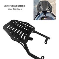 Universal Motorcycle Adjustable Rear Luggage Rack Iron Tail Case Bracket Extender Carrier Multifunction Luggage Storage Rack