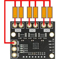 1-3PCS MCU-3221 INA3221 3-channel Low Side/high Side I2C Output Current/power Monitor For Arduino for INA219 Replacement