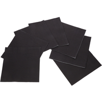 Black Napkins Double Layered Paper Cocktail Napkins Disposable Dinner Napkins For Wedding Banquet Kitchen Dining Bar
