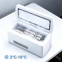Digital Insulin Storage Refrigerator Diabetic Insulin Pens Thermostat Refrigerated Large Capacity Cooler Case for Outdoor Home