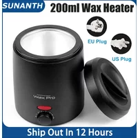 200ML Wax Heater Machine For Hair Removal Wax-Melting Pot Body Hair Remove With Packaging Box Waxing Kit Hair Removal Machine