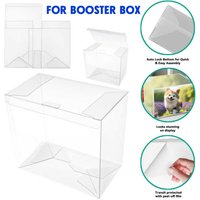 5/10pcs Protective Case for Booster Box Clear PET Display Box Protector 0.5mm Thick Anti-Scratch Dustproof Collector Storage PKM
