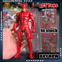 Genuine Ct Toys Mafex 223 Daredevil Figure Comic Version Shf Anime Action Figure Figurine Statue Model Custom Toys Gifts