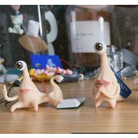 5pcs/Set Parasyte Miggy Blind Box Anime Collectible Pvc Mini Action Figures Cute Model Dolls Trendy Toys Festival Surprise Gift