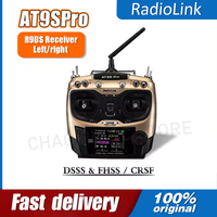 Radiolink AT9SPro 12CH 2.4G DSSS FHSS CRSF Radio Transmitter Left right Hand with R9DS Receiver for FPV Racing Drone Multicopter