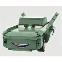 Popular Anime City Car Model MOC Building Bricks Racing Car Modular Technology Gifts Holiday Assemble Children Toys Suit