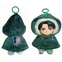 Anime Attack On Titan Survey Corps Doll Cloak Wings Of Freedom Cute Figure Toys Accessories Clothes Girls Gifts