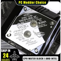 Mirror CPU Water Block 1700 Surface ROG 5V MB RGB SYNC Watercooler LGA1700 AM4 AM5 Platform Customized Available