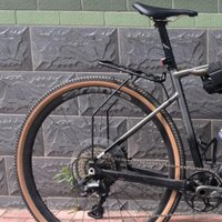 Thickened Gravel Bike Frame Sturdy Durable Aluminum Alloy Lightweight Bicycle Luggage Carrier Cycling Bicycle Accessories