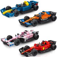 2025 Speed Rally Racing City Champions F1 Building Blocks Vehicle Set FIA Classic Hot Sports Car Model Brick Kids Toy adult Gift