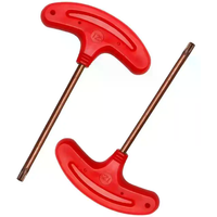 2PCS Handle Repair Screw Driver Wrench Screw Driver T Shape Inner Hexagon Spanner Key Screwdrivers Hand Tools