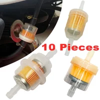 10pc Motorcycle Oil Filter 6mm 7mm Professional Gas Fuel Filter Gasoline Oil Filters for Motorcycle Scooter Motobike Accessories