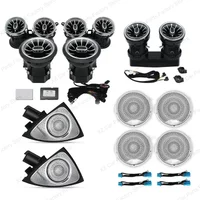 For Mercedes Benz E-Class W213 Air Vents 3D Rotating Tweeter Speaker Coupe AMG E43 E53 E250 Ambient Light 64 Colour Interior