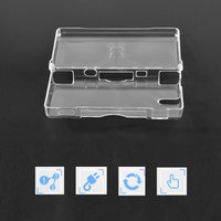 Transparent Game Case Cover Protective Case Replacement Case Screen Lens For Nintend DS Lite