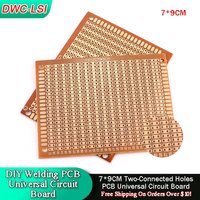 5/10PCS DIY Welding Training 7x9 7*9CM Prototype Paper PCB Universal Experiment Matrix Circuit Board Two-Connected Holes 70x90MM