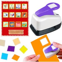 Postage Stamp Rectangular Paper cutter tool for craft Hole Punch ext large 25mm 38mm 48mm for craft scrapbook cardmaking Journal