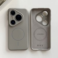For Huawei Pura 80 Ultra 70 Pro Case inner Fur Liquid Silicone Magsafe Soft Mobile Phone Cover