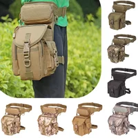 Outdoor Drop Leg Bag EDC Molle Hunting Hiking Fanny Thigh Pack Motorcycle Riding Men Tool Waist Pouch