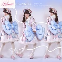 2025 Neuer originaler japanischer schöner Gaze-Schleifen-Rucksack, Fee, Lolita-Schleife, Kawaii, zweidimensionale Comic-Show, süße süße Damentasche