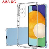 1.5MM Thick Air-Bag Clear Case For Samsung Galaxy A23 5G Shockproof Soft Silicone Transparent Phone Cover