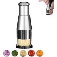 Garlic Onion Chopper Manual Pressed Garlic Press Machine Garlic Squeezer Fruit Vegetable Chopper Multifunction Kitchen Tool