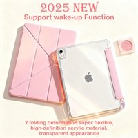 2025 New HD Acrylic Case For iPad A16 11 10 th Generation A17 Pro 11 M4 12.9 " Air 11 13 M3 M2 Mini Air 7 6 5 4 3 9 8 7 th Funda