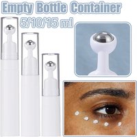 5/10/15Ml Eye Cream Roller Bottle for Eye Massage Empty Refillable Lotion Essential Oil Vacuum Travel Bottle Storage Container