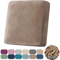 1pc Plush Sofa Slipcover Anti-slip Elastic Sofa Cover for Bedroom Office Living Room Home Decor Couch Cover Furniture Protector image 4