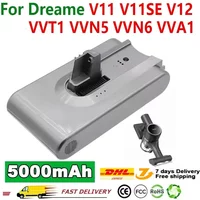 NEW 25.2V 7S1P 5000mAh For Dreame V11 V11SE V12 V12pro VVT1 VVN6 VVA1 VVN5 Wireless Vacuum Cleaner Battery Pack Replacement image 4
