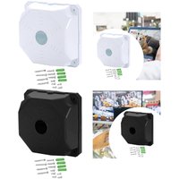 Junction Outlet Box Waterproof Wear Resistant Security Camera Mount Box for Surveillance Cameras Dome Cameras Indoor Home Office