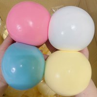 10cm Extra Large Fluid Cheese Ball Mud-Feel Squishy Toy Stress Relief Anxiety Soothing, Focus Training Sensory Decompression Toy