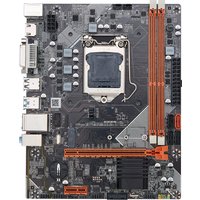 Qiyida B75 motherboard LGA 1155 Support i3/i5/i7 Processor and DDR3 PC3 Desktop RAM With VGA USB2.0 USB3.0