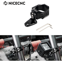 NiceCNC Universal Adjustable UTV ATV Light Flag Mount Bracket 1.75"-2" For Can Am X3 Polaris RZR 900 1000 Kawasaki Yamaha Honda