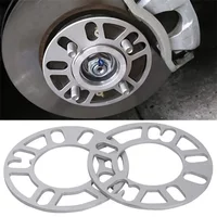 Car Wheel Spacer Shims Plate Fit 4x100 4x114.3 5x100 5x108 5x114.3 5x120 4PCS Universal Brand New 3mm 5mm 8mm 10mm Aluminum