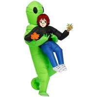 Alien Inflatable Costume Boys Girl Party Cosplay Costume Funny Suit Anime Fancy Dress Halloween Costume For Man Woman
