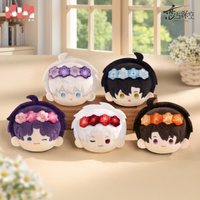Love and Deepspace Daily Companion Series Plush Brooch, Soft Stuffed Character Lapel Pin,Cute Anime Badge Gift for Fans