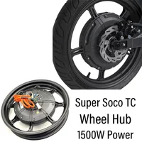 New Fit Super Soco TC Rear Wheel Hub Aluminum Wheel For Super Soco TC Genuine Parts 1500W Power High Power