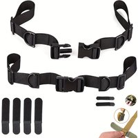 Backpack Chest Strap Heavy Duty Adjustable Backpack Sternum Strap With Quick-Release Buckle and D-Ring Hook For Various Backpack