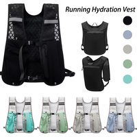 AliExpress NONE Running Hydration Vest Backpack for Hiking Cycling Marathon Lightweight Water Chest Pack With Phone Storage Pocket