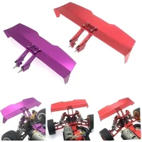 Metal tail wing accesories part for LC RACING L6147 1/14 TRUGGY wltoys 144001 124019 124017 upgrade parts