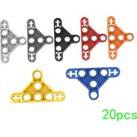 20PCS High-Tech Assemble Particle 99773 3x5 Triangle Arm (Thin)2905 Building Blocks Kit Replaceable Part Toys For Children Gifts