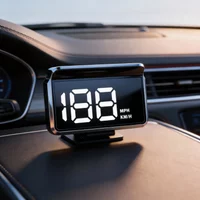 Car Head Up Display GPS Digital HUD Speedometer Large Font Display HUD Speed Windshield Projector Auto Electronic Devices