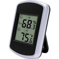 Digital Thermometer Smart Humidity Temperature Gauge Color Comfort Alert Trend Arrows Battery Powered Hygrometer for Home