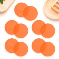10Pcs Colorful Sunset Atmosphere Lighting Film 66Mm Color Filter Sheets for LED Strobe Photo Color Gel Colour Filter for Camera