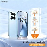 For Xiaomi 17T Dust Free Easy Installation Screen Protector Xiaomi 17T Pro Full Cover Tempered Glass Phone Film Xiaomi 17T