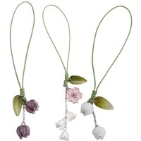 Gift for Women Headset Cover Hang Decor Phone Lanyard Cellphone Strap Phone Case Keychain Hanging Ornaments