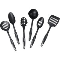 Nonstick MultiFunctional Cooking Tool Plastics Tableware Set Pot Shovel Suit Food Shovel Food Tongs Set Soup Spoon