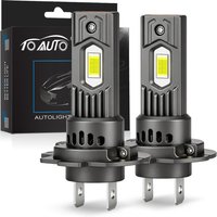 H7 LED CANBUS Light Mini Auto Head Lamp 1:1 Size Wireless H7 Car LED Headlight Bulbs Error Free 6000K White
